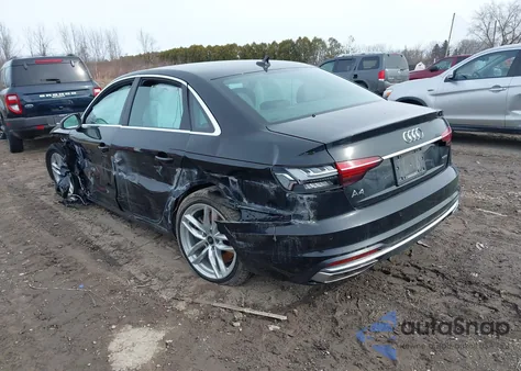 2024 Audi A4 Premium Plus 45 z USA, uszkodzony, nr VIN WAUEAAF41RN009256